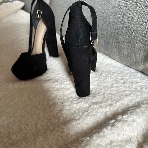ASOS Platform Block Heels Size 8 - Picture 2 of 4